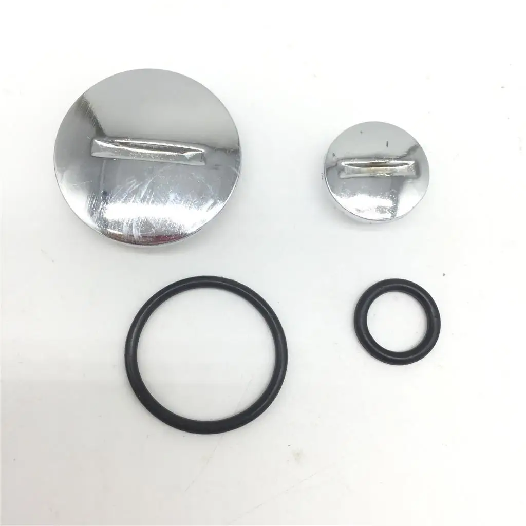 Plastic Engine Bolt Screw Cover Silver Stator Plug Cap Motorcycle Body Frame Parts for 70 90 110 125cc view 4