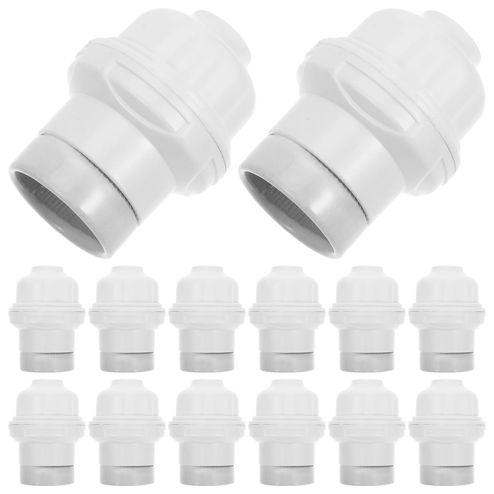 

20pcs Led Pendant Lamp Socket E27 Waterproof Hanging Light Fixture Adjustable Height Bulb Holder Compatible With Remote Socket