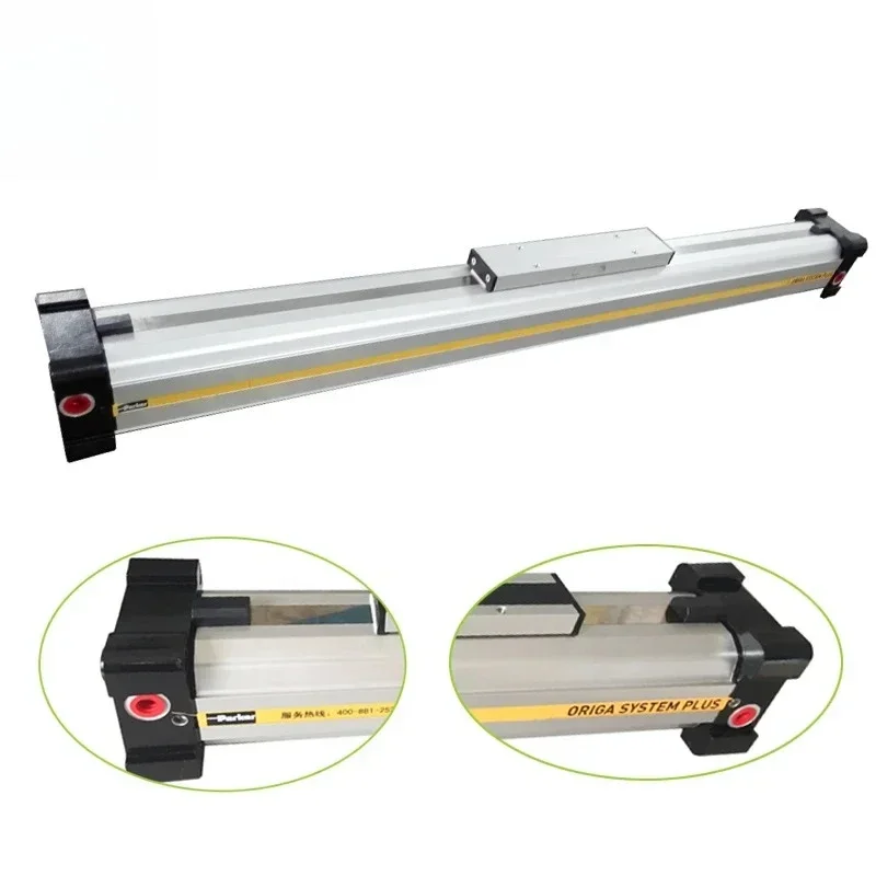 OSP-P80-00000-00500 00800 01000 01500 Long-Stroke Rodless Cylinder Skid Platform