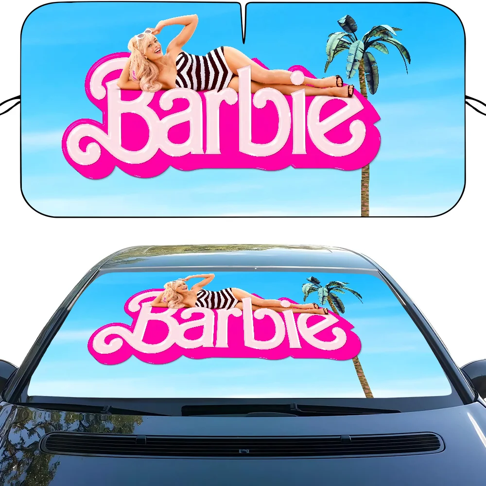 

B-Barbie Windshield Sunshade Car Window Windscreen Cover Sun Shade Auto Sun Visor Car-covers