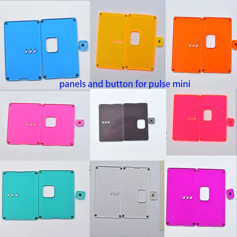 Replacement Panel MK MODS square panels for PULSE AIO.5 5 3 v3 KIT Pulse aio MINI panel Tank pulse Accessory cover