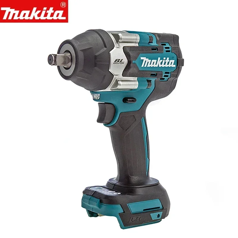 Makita DTW700 Cordless Impact Wrench 18v Brushless Motor 700 N Variable Speed Electric Wrench High Effieiency Durable Auto Stop