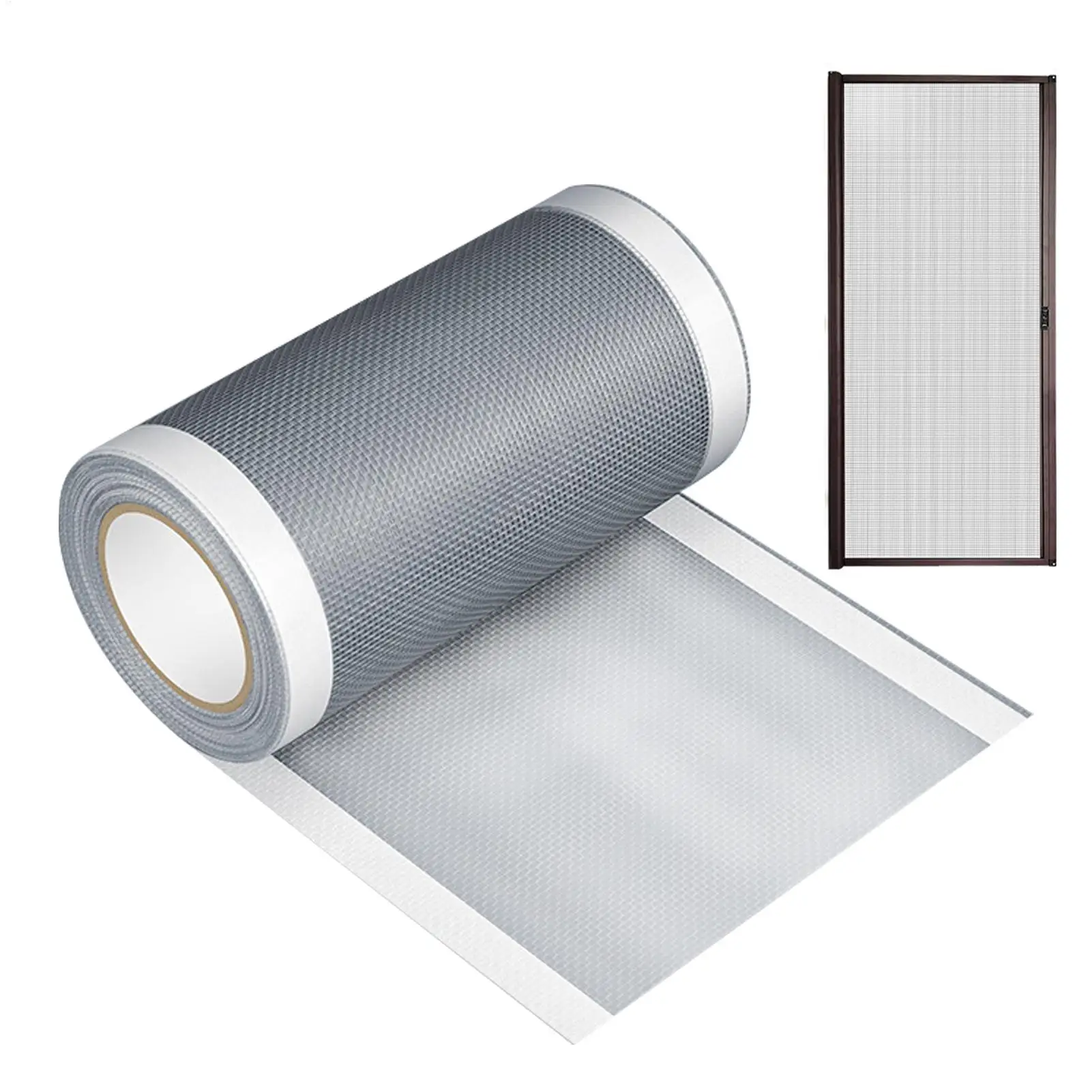 Adhesive Mesh Net Screen Repair Tape Roll Mending Patches Screen Tape Mesh Repair For Home Apartment Farmhouse Dorm Room Patio