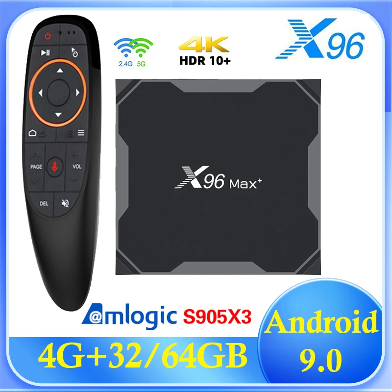 X96 MAX Plus 4GB 64GB Smart TV Box: Is This the Best Android TV Box for 4K/8K Streaming and Smooth Performance?