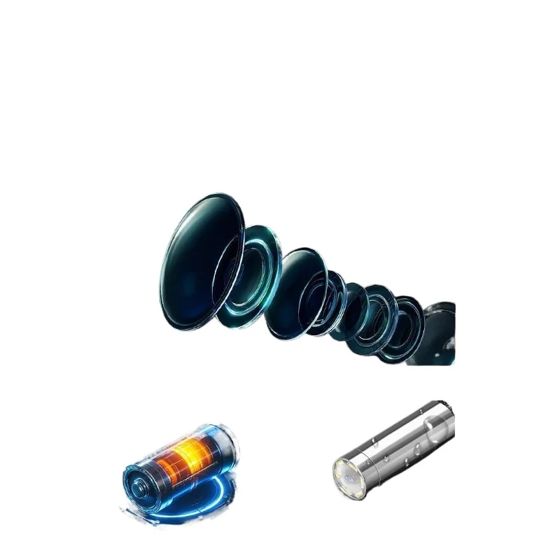With Display Screen Industrial Endoscope 360 Degree Steering High Definition Camera Car Maintenance Camera 6mm
