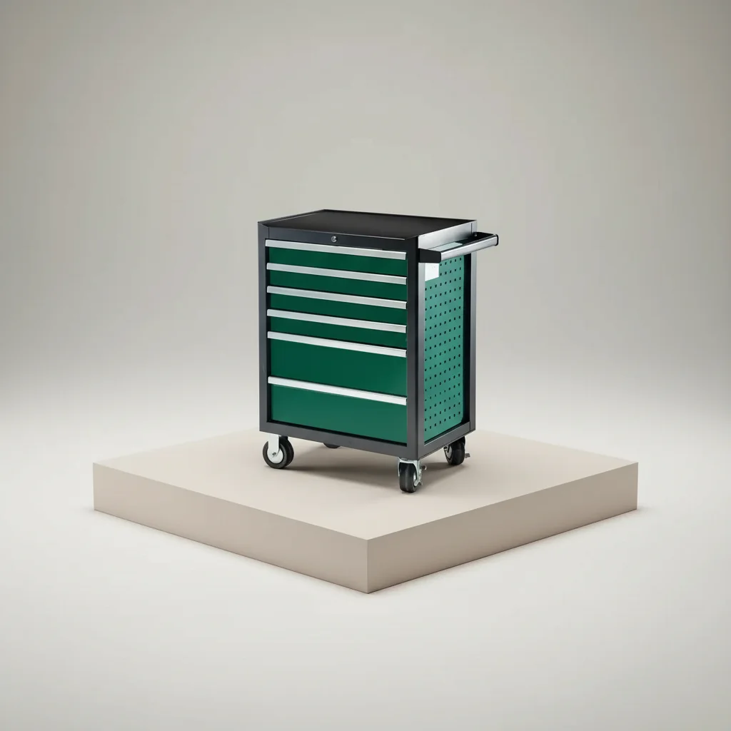 27 Inch Tool Cabinet with 15 Drawers and Big Casters/Tool Garage Storage Boxes/Steel Cabinet