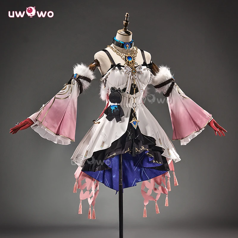 

UWOWO Denia Cosplay Collab Series:Game Wuthering Waves Denia Cosplay Costume Wuwa Headpiece S-XL Halloween Costume