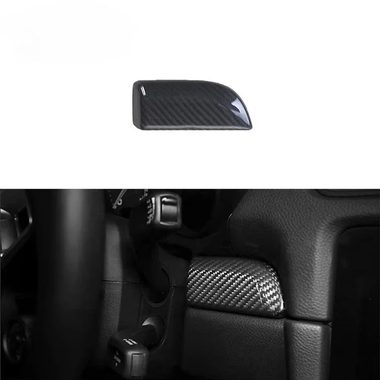 Real Carbon Fiber Interiors for Porsche 718 Instrument Panel Trim Door Trim Strip Central Control Cover RHD