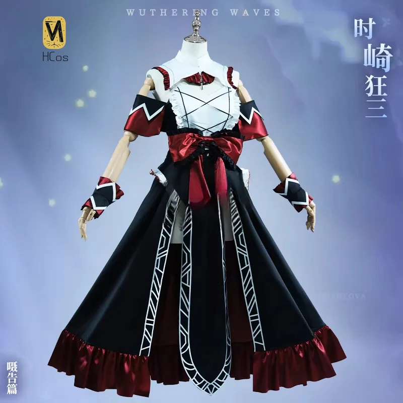 

HCos DATE A LIVE Tokisaki Kurumi Cosplay Costume Lovely Uniform Halloween Party Role Play Outfit Women