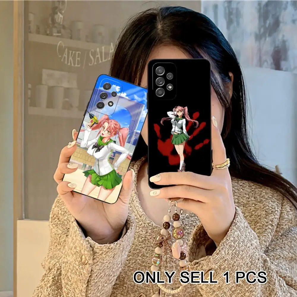 Highschool Dead Takagi Saya Phone Case for Samsung Galaxy A26 25 24 23 22 21 17 16 15 14 13 12 11 5G Soft TPU Shockproof Cover