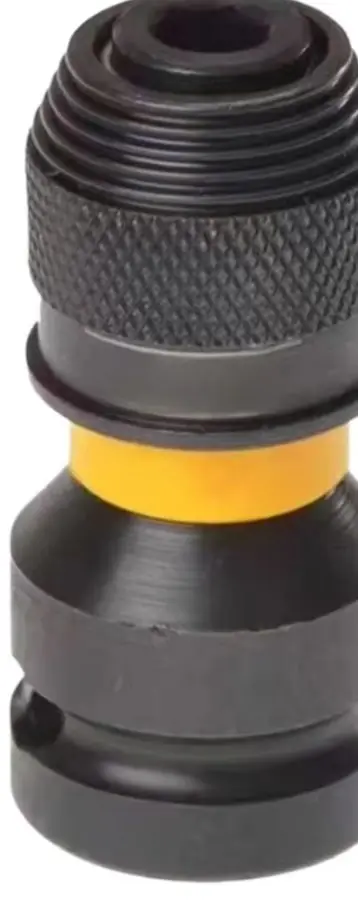 

1/2 To 1/4 Drive Bit Socket Converter Steel Adapter For Impact Wrench DT7508-A9 Black Square Hex Tool