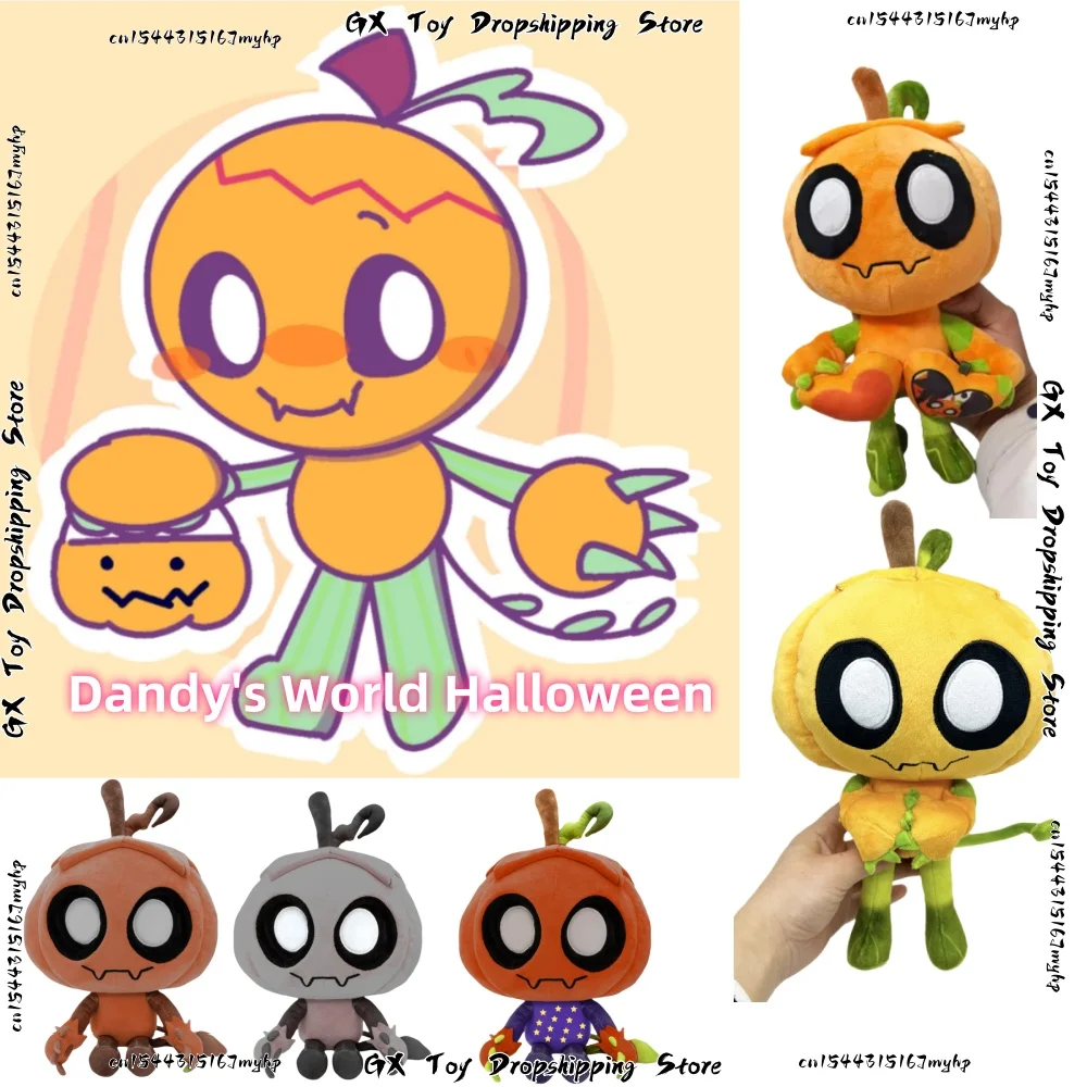 

Gourdy Eclipse Ribecca Soulvester Plush Doll Cute Anime Peripherals Toy Halloween Christmas Gift