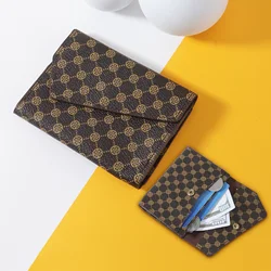 High quality PU leather credit card storage bag, simple and casual multi card holder, school dormitory backpack, school supplies