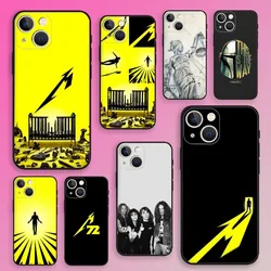 72 Seasons band Phone Case For iPhone 15,14,13,12,11,Plus,Pro Max,XS,X,XR,SE,Mini,8,7 M-MetallicaS-S Soft Silicone Black Cover