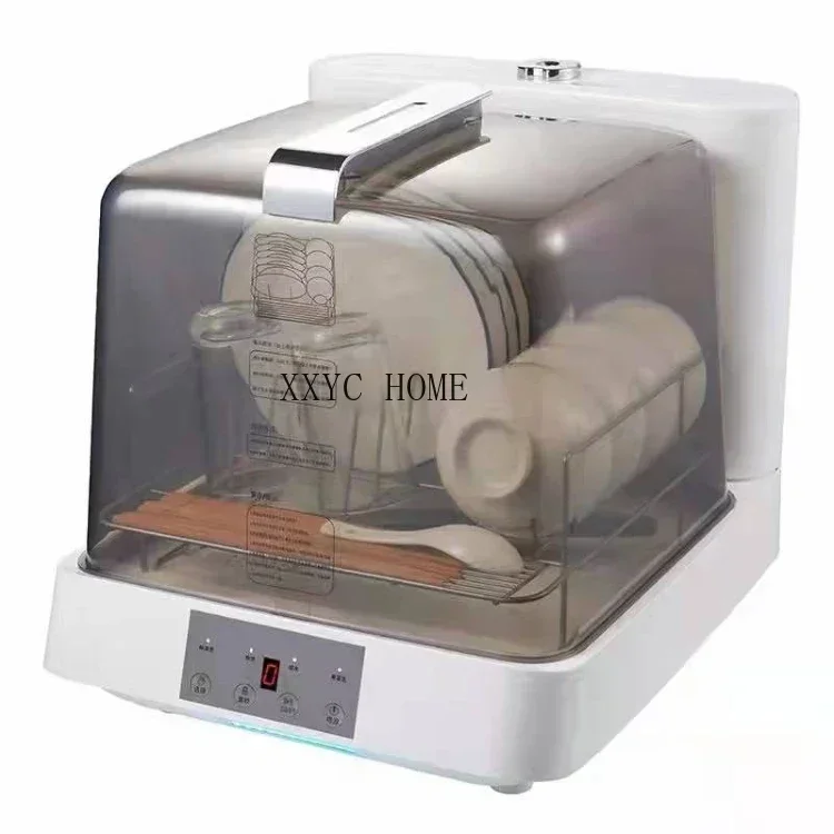 No Installation Electric transparent Mini Small Automatic Table Counter Hotel Dishwasher