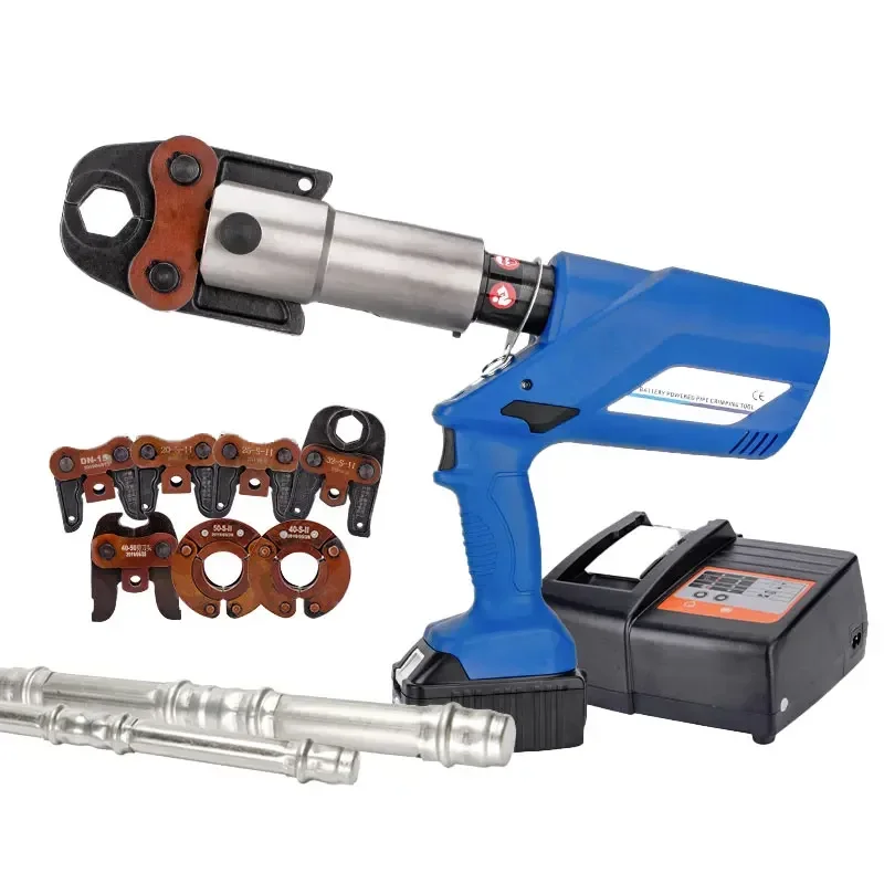 Rechargeable Hydraulic Clamp EZ-1550 Electric Pressure Tube Clamp Thin-walled Stainless Steel Pressure Tool Pressure Tube