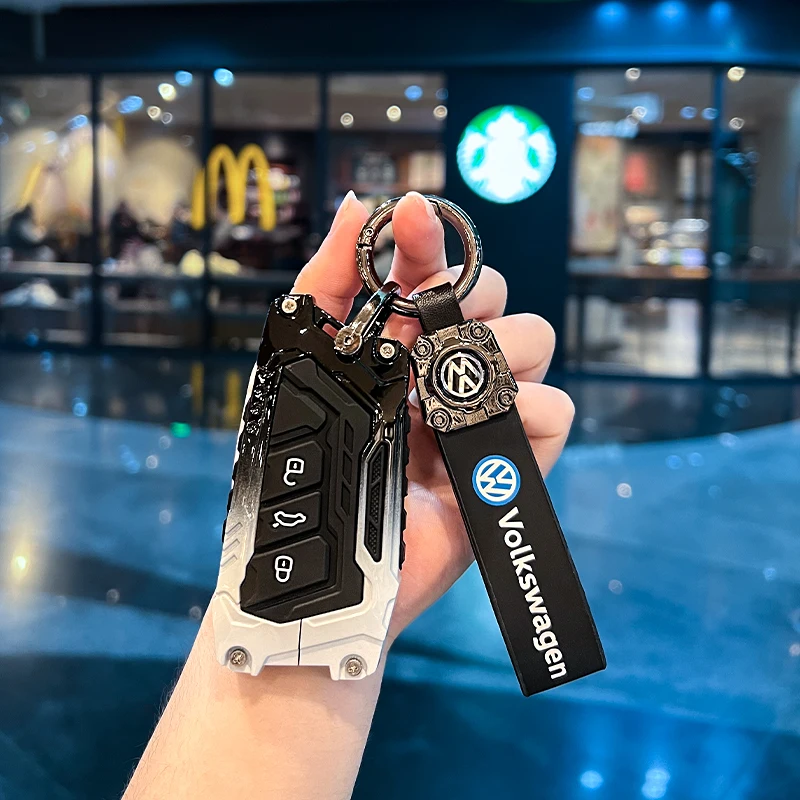 

Car Key Case Cover Protect Shell Bag For VW Volkswagen Golf 8 MK8 ID.3 ID.4 Cupra Skoda Octavia A8 SEAT Leon MK4 Formentor