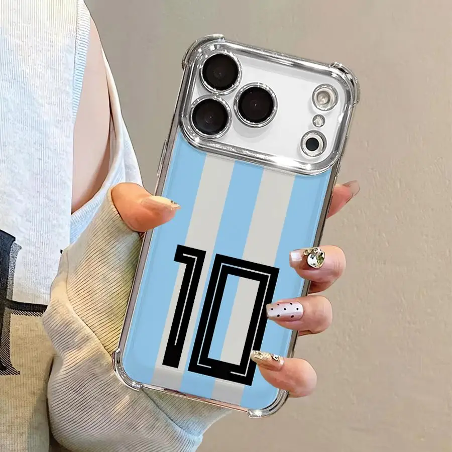 Case for iPhone 17 Air 16 17 Pro Max 13 15 Plus 12 14 11 Soft Phone Cover Number 10