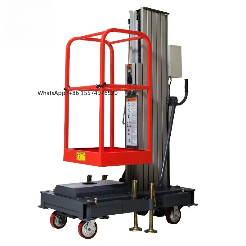 2026 Hot Selling 12-meter Hydraulic Aluminum Alloy Lifting Platform - Suspended Aerial Work Platform
