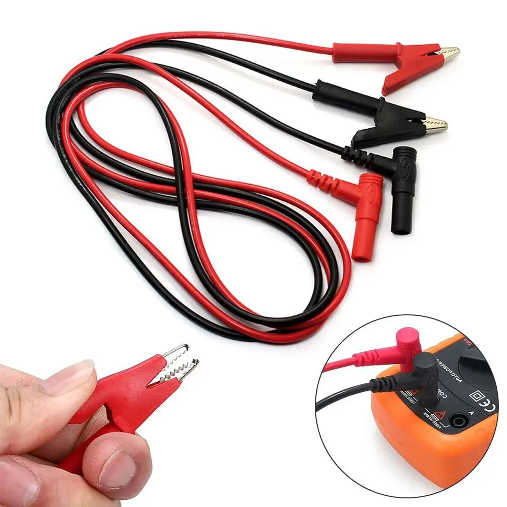 

Multimeter Alligator Clips Leads Banana Plug to Alligator Clip Test Lead for Most of Digital Multimeter