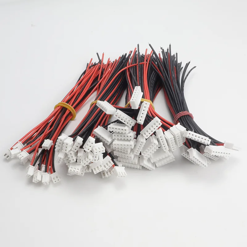 5pcs/lot 1S 2S 3S 4S 5S 6S 7S 8S  Lipo Battery Balance Charger 30cm Cable Imax B6 Connector Plug Cable Aviation Model PARTS