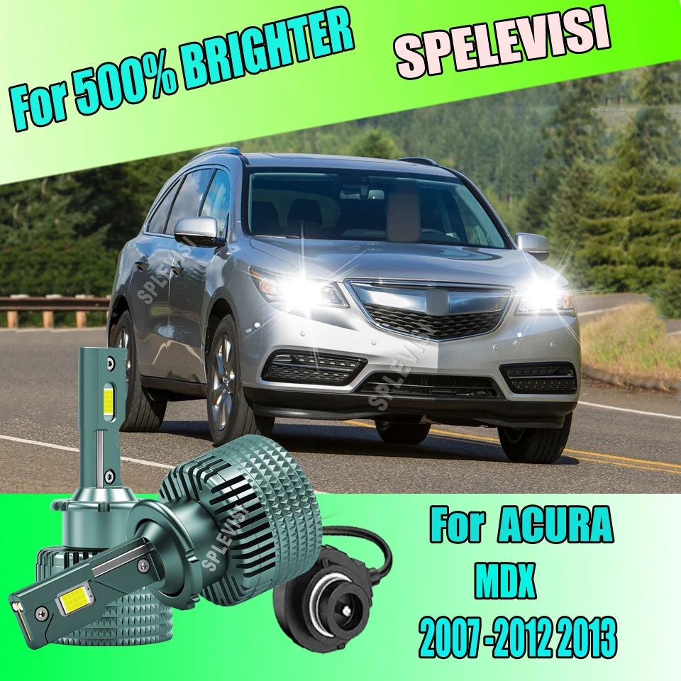 

Car Lights LED D2S Headlight Bulb 6000K Lamp1:1 Original Xenon Bulb Perfect Fit For ACURA MDX 2007 2008 2009 2010 2011 2012 2013