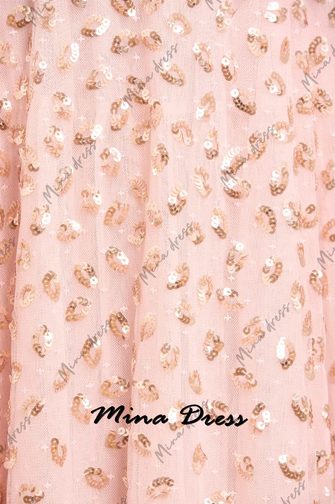 Mina personalizzato Paillettes Abiti da sera Donna Elegante Party 2024 Grace Abito formale Chiffon Off-the-spalla Maniche corte Prom