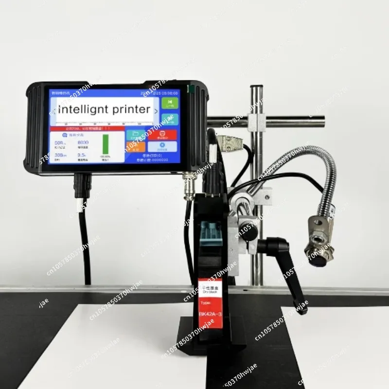 

Новейший заводской онлайн-принтер, автоматический струйный принтер, металлический ПВХ, пластиковый бумажный картон, кодирование партии, термопечати Tij