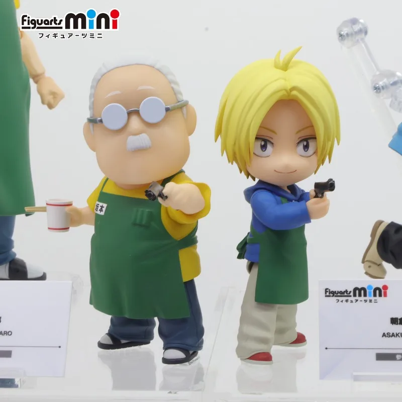 Bandai Original Anime Model Figuarts Mini FM SAKAMOTO DAYS AsaKura Shin Action Figure ของเล่นของขวัญสำหรับเด็ก