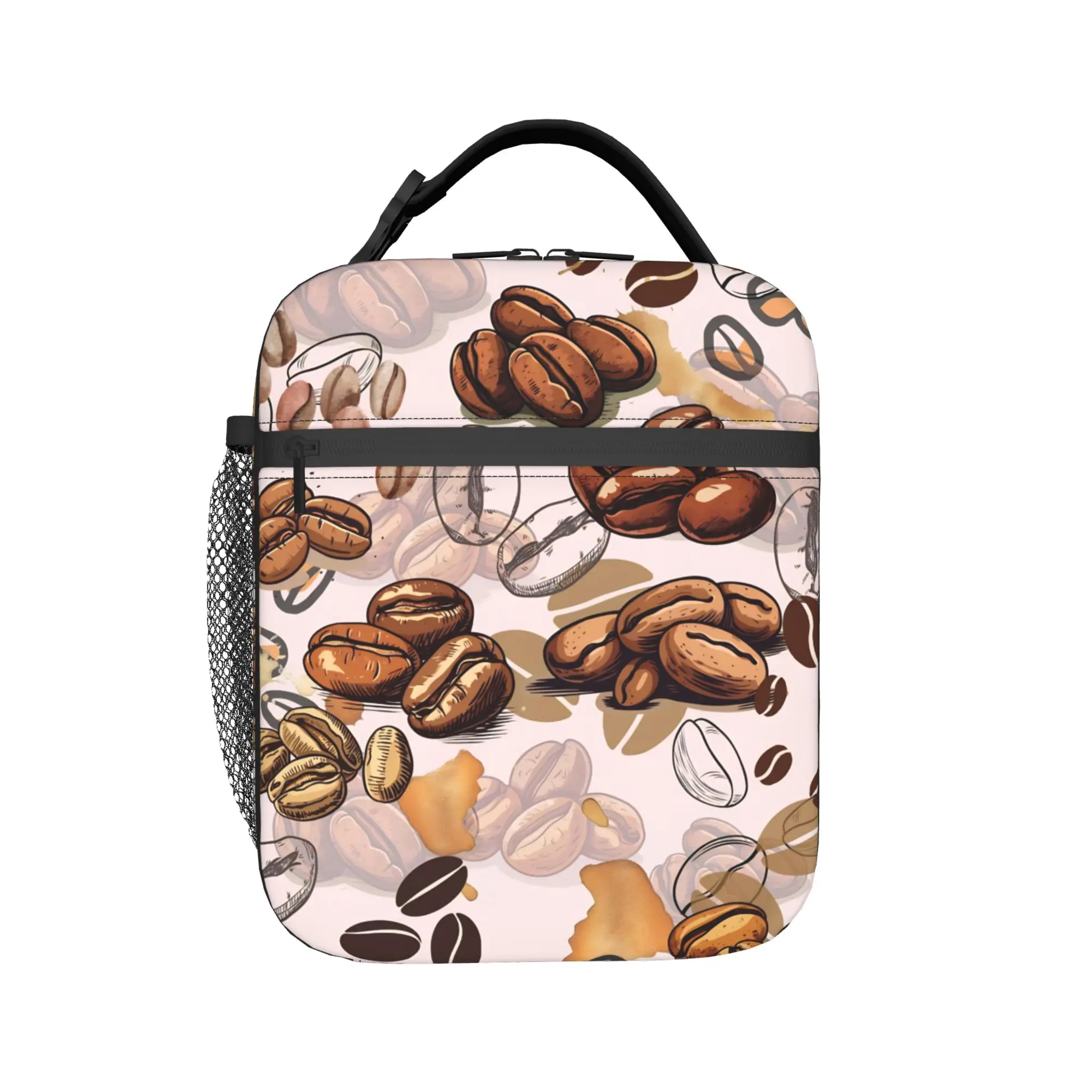 Insulated Lunch Tote Bag Barista Baking Merch  Storage Food Box INS Trendy Thermal Cooler Lunch Box For Outdoor