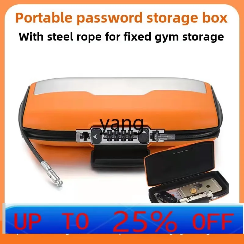 

lmm Portable Jewelry with Lock Jewelry Fuse Box Car Password Safe Deposit Box