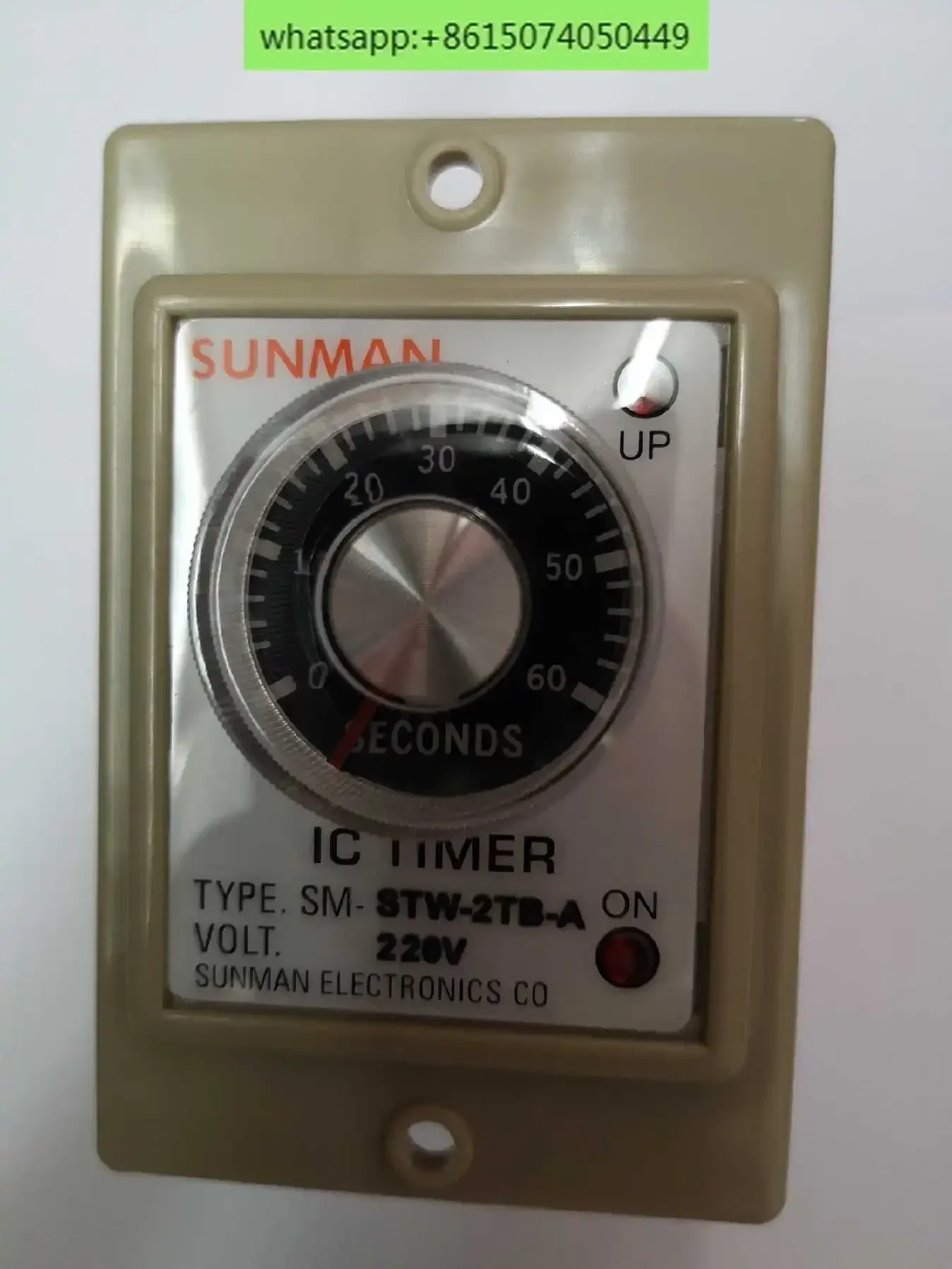 SM-STW-2TB SM-STW-2TB-A SM-Y SUNMAN Sun Man, Time Relay, Timer