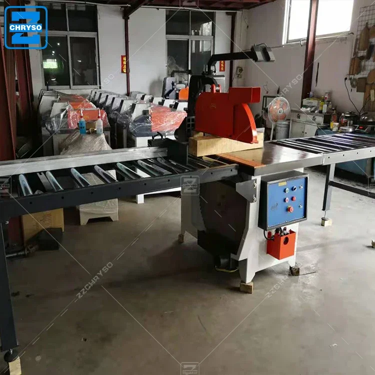 Industrial Bench Saw Pneumatic Crosscut Wood Cutting Saw Machine