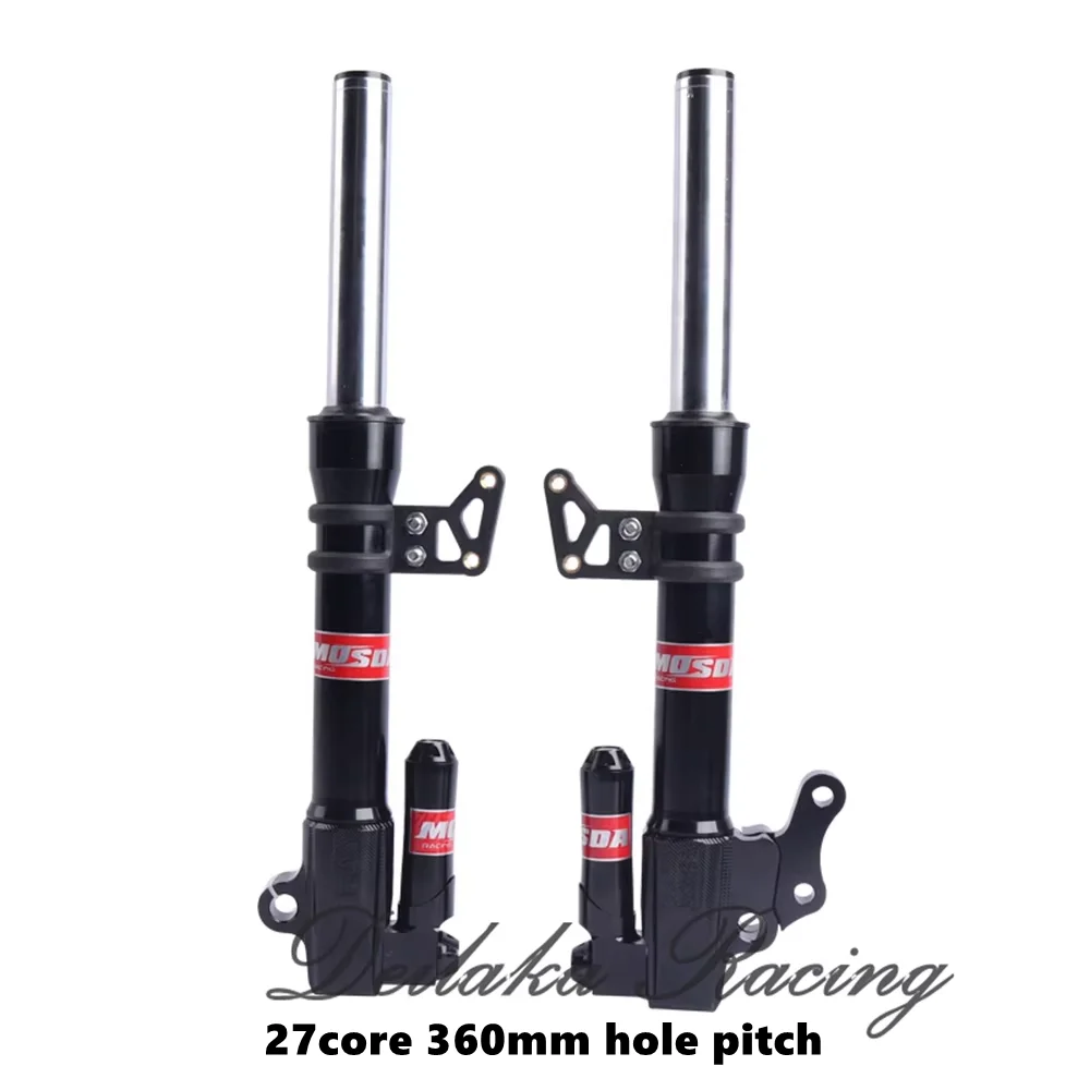 27core 360mm Motorcycle Hydraulic Front Shock Absorber Front Suspension For Niu U1/U+/UQI/US M2 MS M+ Electrical-Scooter Modify