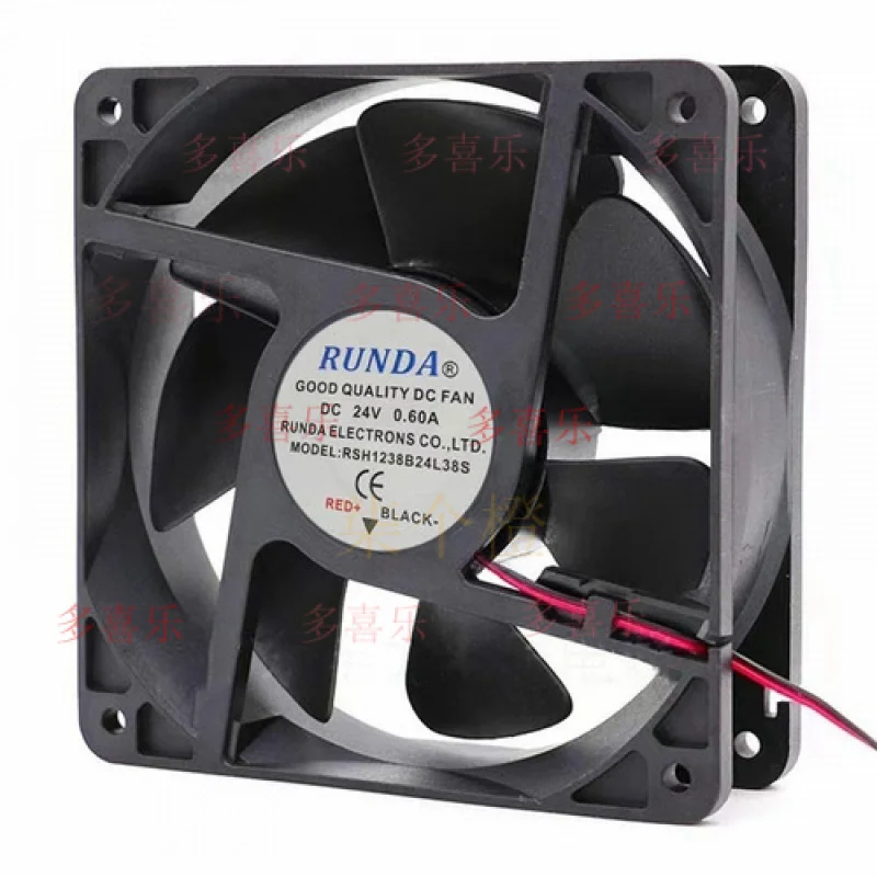 

ZMZM новый для RUNDA RSH1238B24L38S 24 В 0,60 А 12 см 12038 охлаждающий вентилятор с высоким расходом воздуха