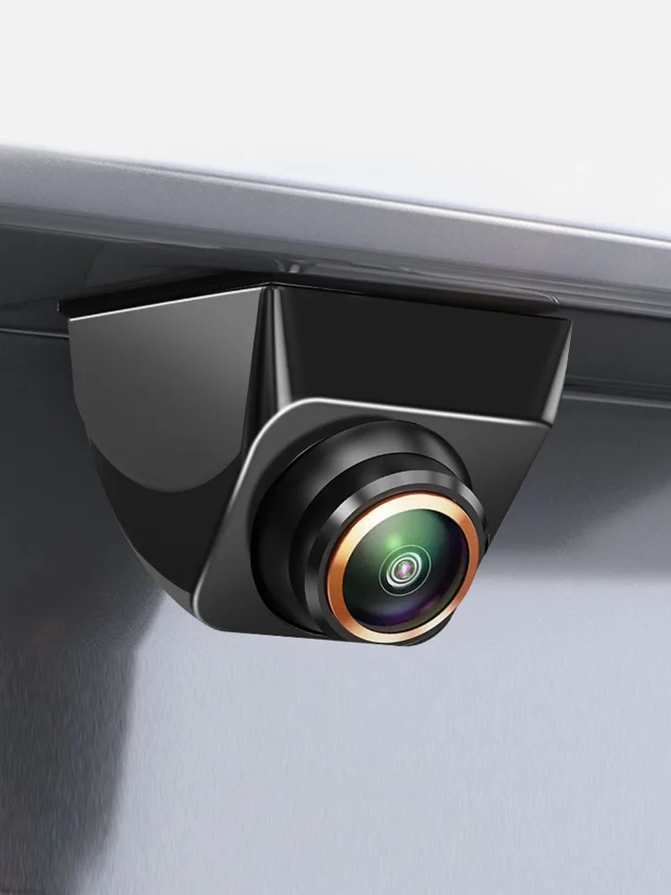 Caméra de recul pour voiture AHD 1920x1080P 180° ° Caméras de recul universelles pour véhicules avec objectif Fisheye Golden Lens Full HD Vision nocturne 360HS