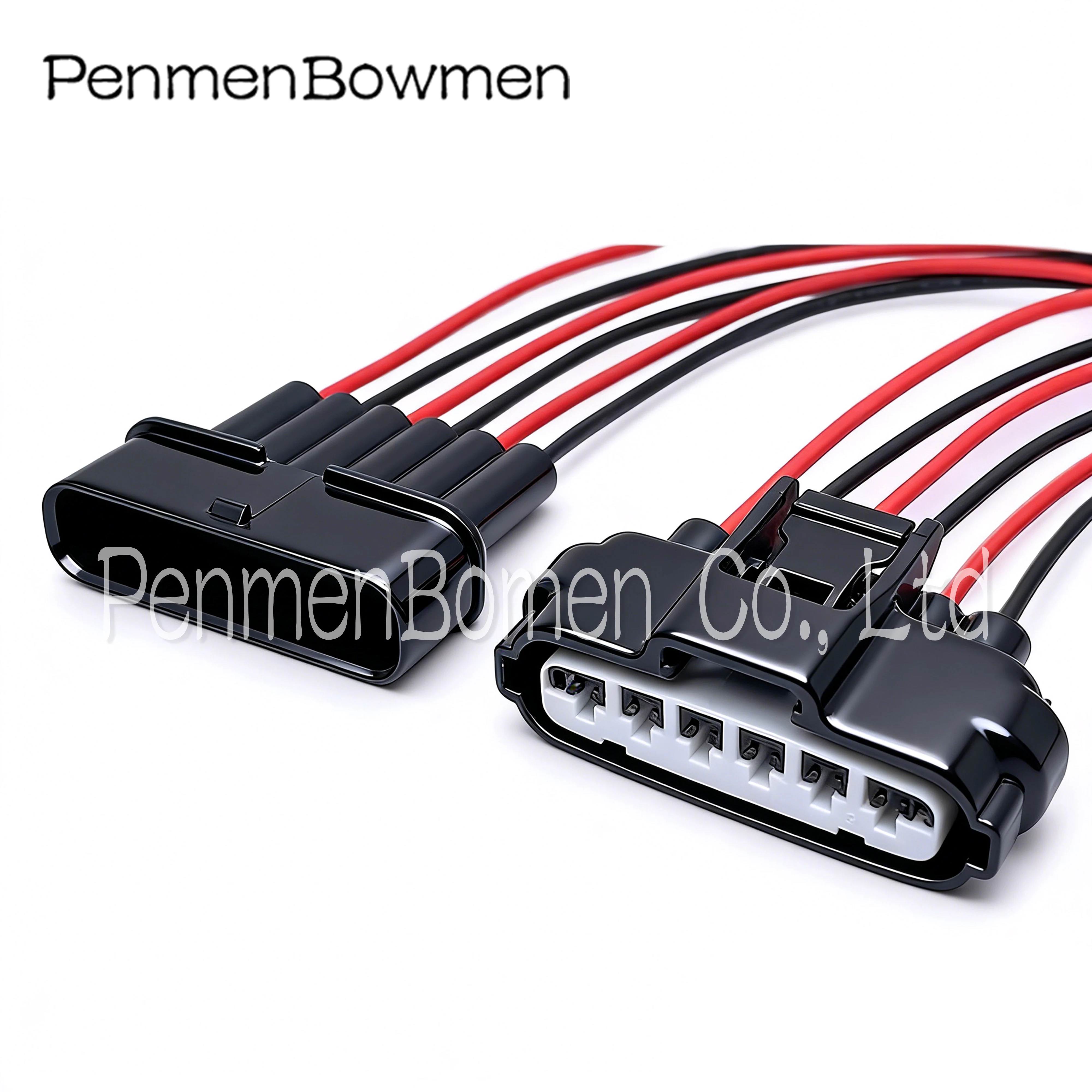1 Set 6 Pin Auto Accelerator Pedal Throttle Electrical Cable Connectors Wire Harness Plug 90980-11858 for 7283-1968-30