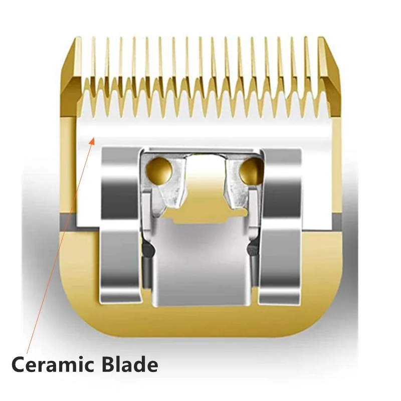 7FC/10/30/40 Hair Trimmer Ceramic A5 Blade For Andis,Oster,Wahl KM Series Animal Detachable Clipper Pet Dog Grooming