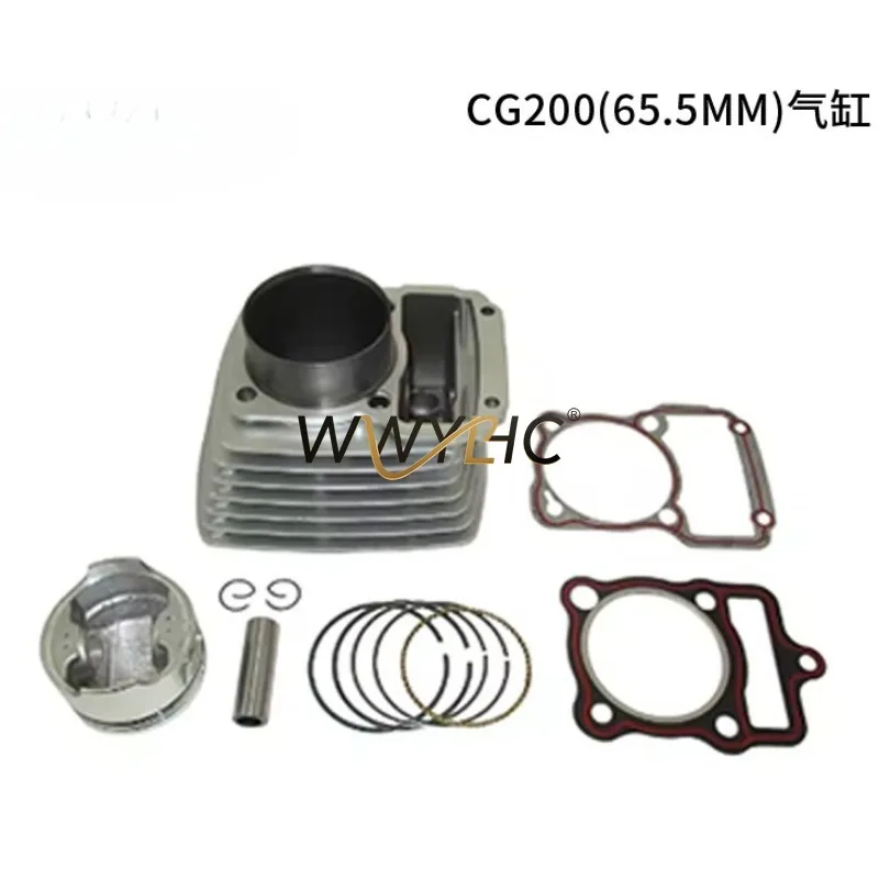 Adecuado para pistón de cilindro de motor de motocicleta Zongshen CG200 Vento Nitrox 200