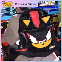 Sonic The Hedgehog School Bag Shadow Knuckles Gengar Cartoon Backpack Large Capacity Plush Backpacks Children Kids Birthday Gift