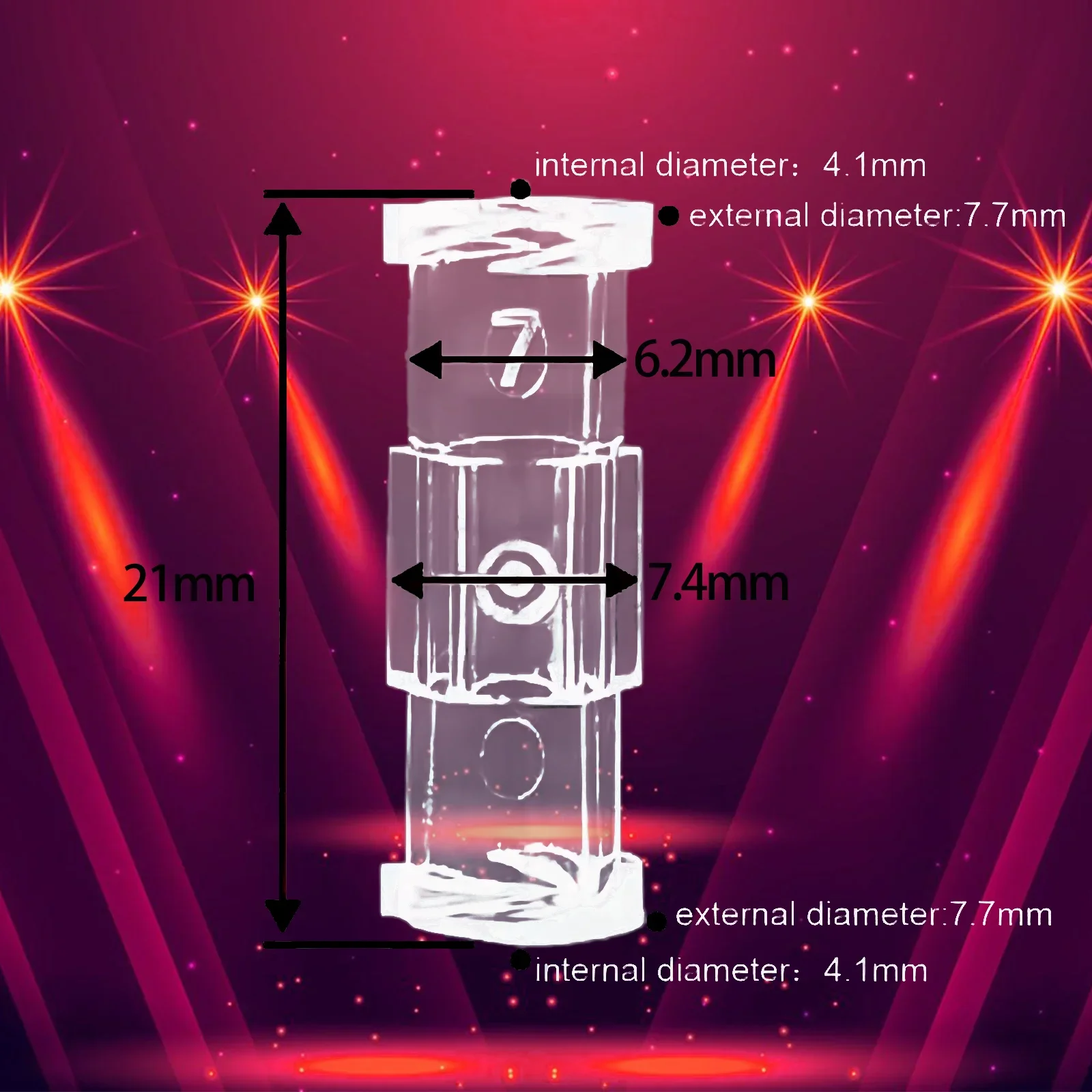 Syringe Thread Conversion Adhesive  Luer Syringe Connector Transparent For Pneumatic Parts Leak Proof