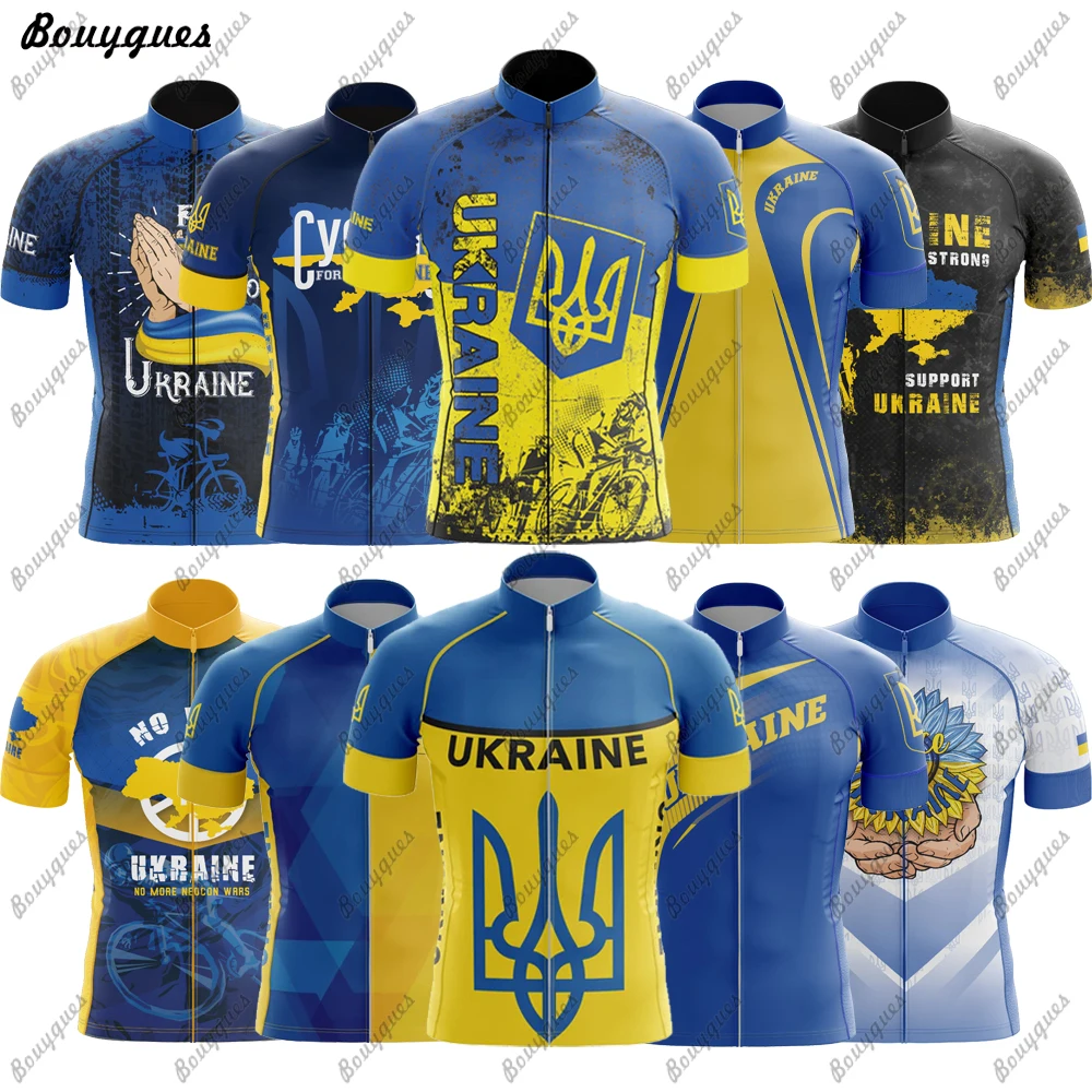 

2022 Украина Мужская велосипедная Джерси MTB Майо велосипедная рубашка горная майка Высокое качество профессиональная команда трикотажная одежда для горного велосипеда