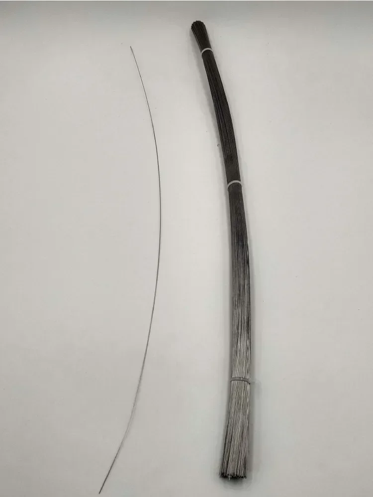 B99,99% Research speciale zeer zuivere wolfraamdraad diameter Φ0,01-0,2 mm