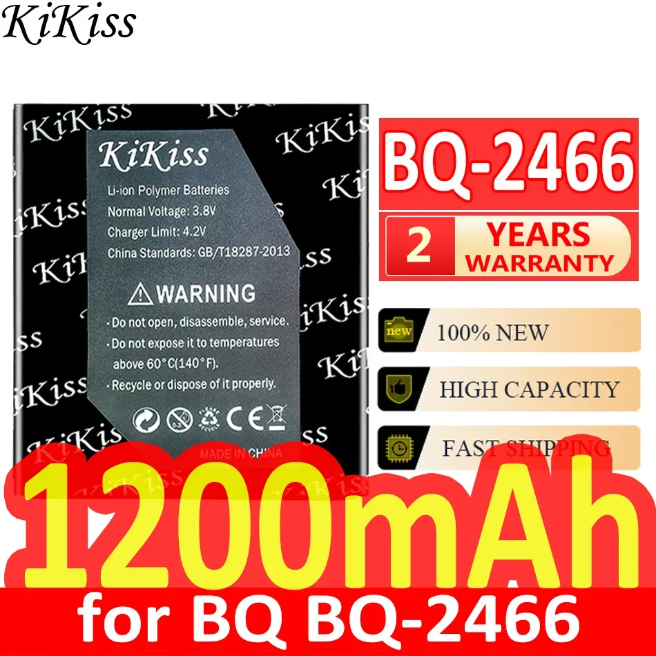 

1200mAh KiKiss Powerful Battery for BQ BQ-2466 Dream Duo