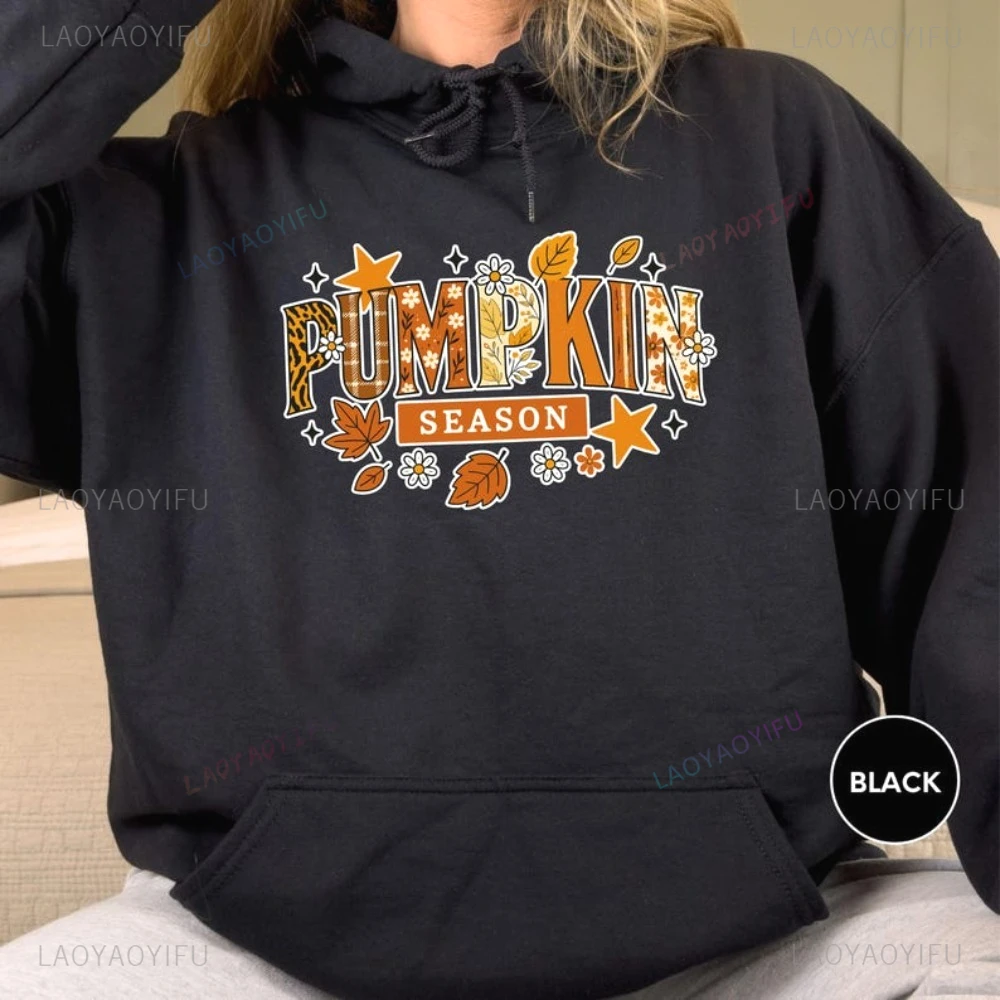 

Подарок на Хэллоуин в стиле ретро, толстовка с бантом из тыквы, жуткий сезон тыквы, толстовки, повседневная мода, свободная женская толстовка в стиле Харадзюку