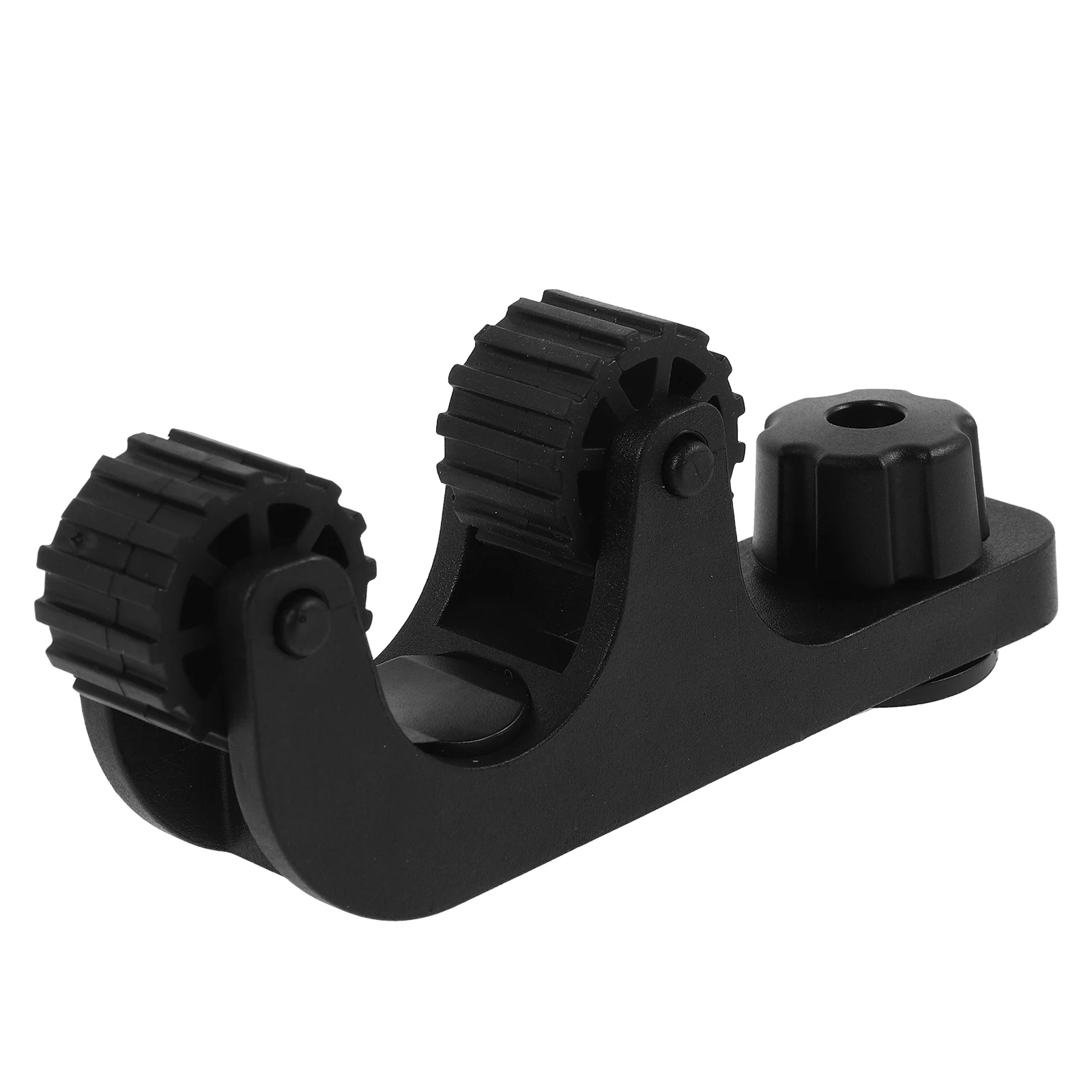 

Adjustable Fishing Rod Holder Kayak Mount Accessories Sturdy Plastic Paddle Grip Track Mount Canoe Boat Support Lightweight