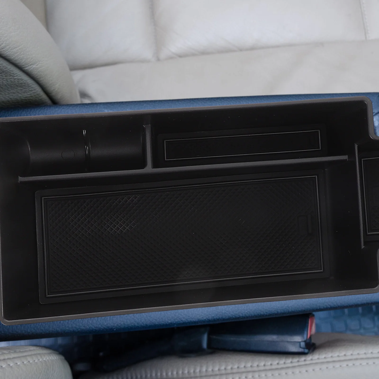 Car Compartment Organizer Center Console ABS Scratch Resistant Storage Tray Road Holder Car Accessories Storage