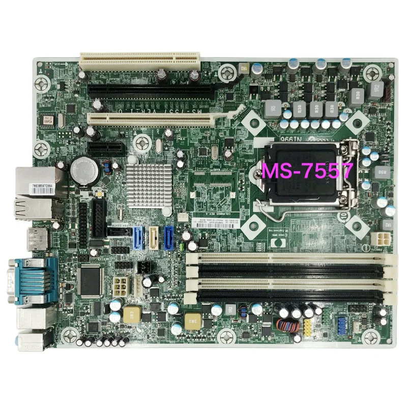 

Suitable For Elite 8100 SFF Motherboard MS-7557 505802-001 531991-001 Mainboard 100% tested fully work Free Shipping