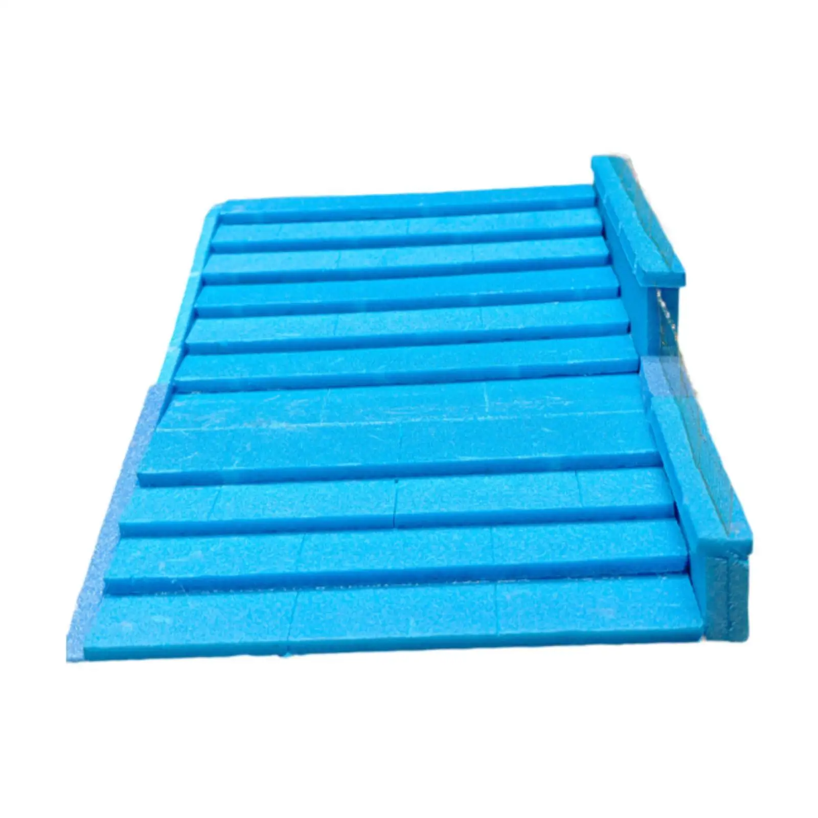 

Model Stairs Scene Assembly Realistic Layout DIY Handmade Photo Props Sand Table Decor Ladder 1:35 Miniature Railroad Scenery