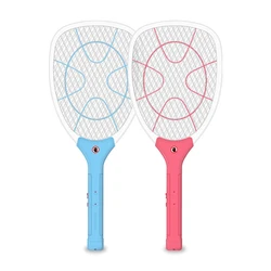 Fly Swatter Battery Rechargeable Household Electric Shock With Plug Handhold Summer Mosquito Repellent Tools Mosquito Killer